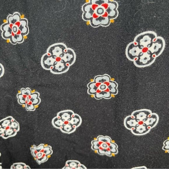 Old Navy Casual Floral Medallion Print MicroPleat front Tshirt Dress Navy XS - Picture 12 of 12